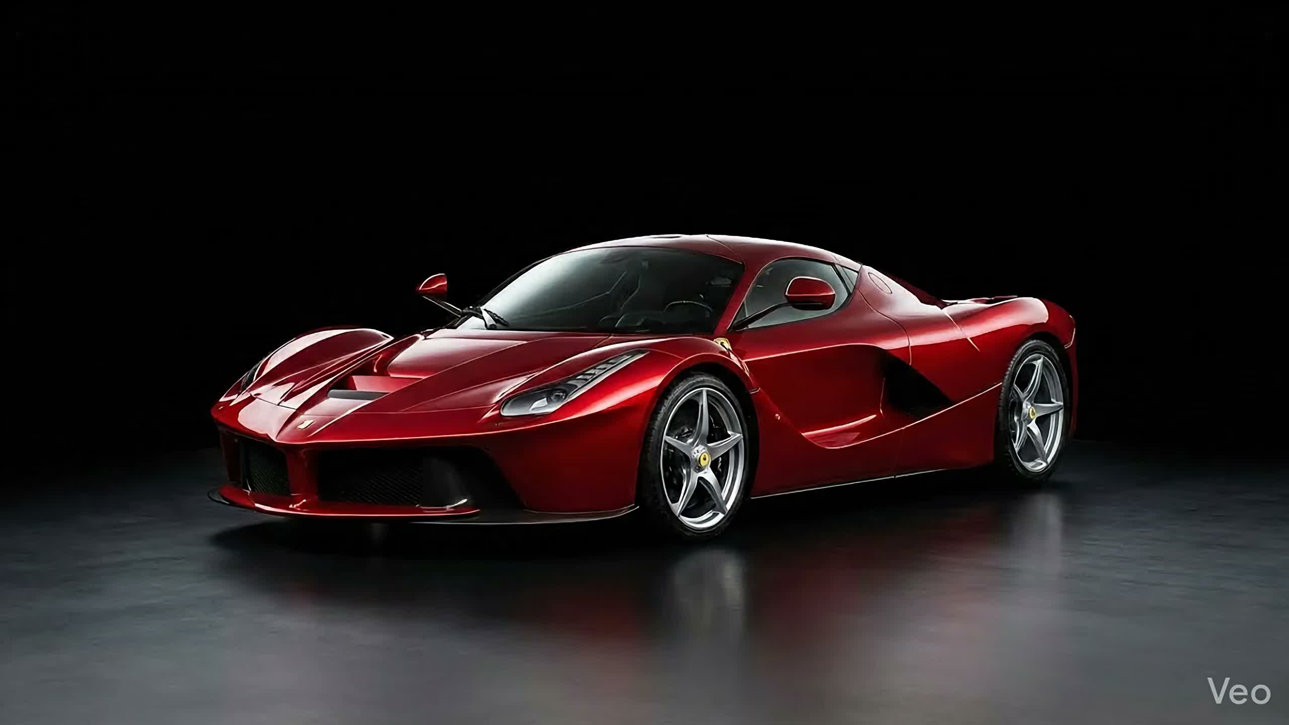 Front three-quarter view of LaFerrari
